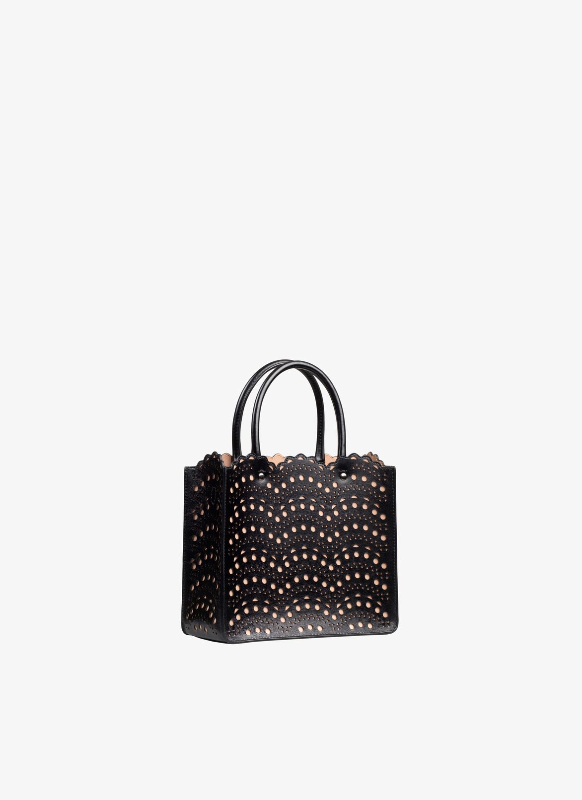 Garance 20 handbag
 ALAÏA BLACK/SAND GARANCE 20 HANDBAG